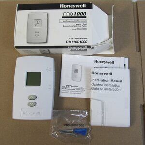 Honeywell PRO 1000 -  TH1110D1000 Vertical Non-Programmable Thermostat Heat/Cool